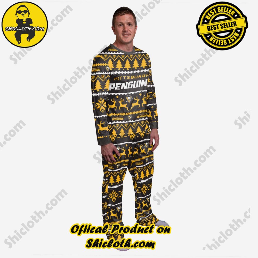 Hot Hot Hot Shiclothshop's Pajamas Sets: Affordable Elegance and Uncompromised Quality 12 Pittsburgh Penguins Family Holiday Pajamas