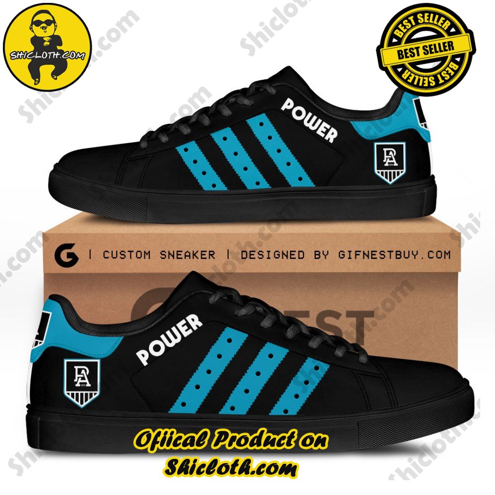 Step into Style: Shiclothshop's Stan Smith Shoes – The Perfect Gift for the Sport Enthusiast 45 Port Adelaide FC Adidas Stan Smith Shoes
