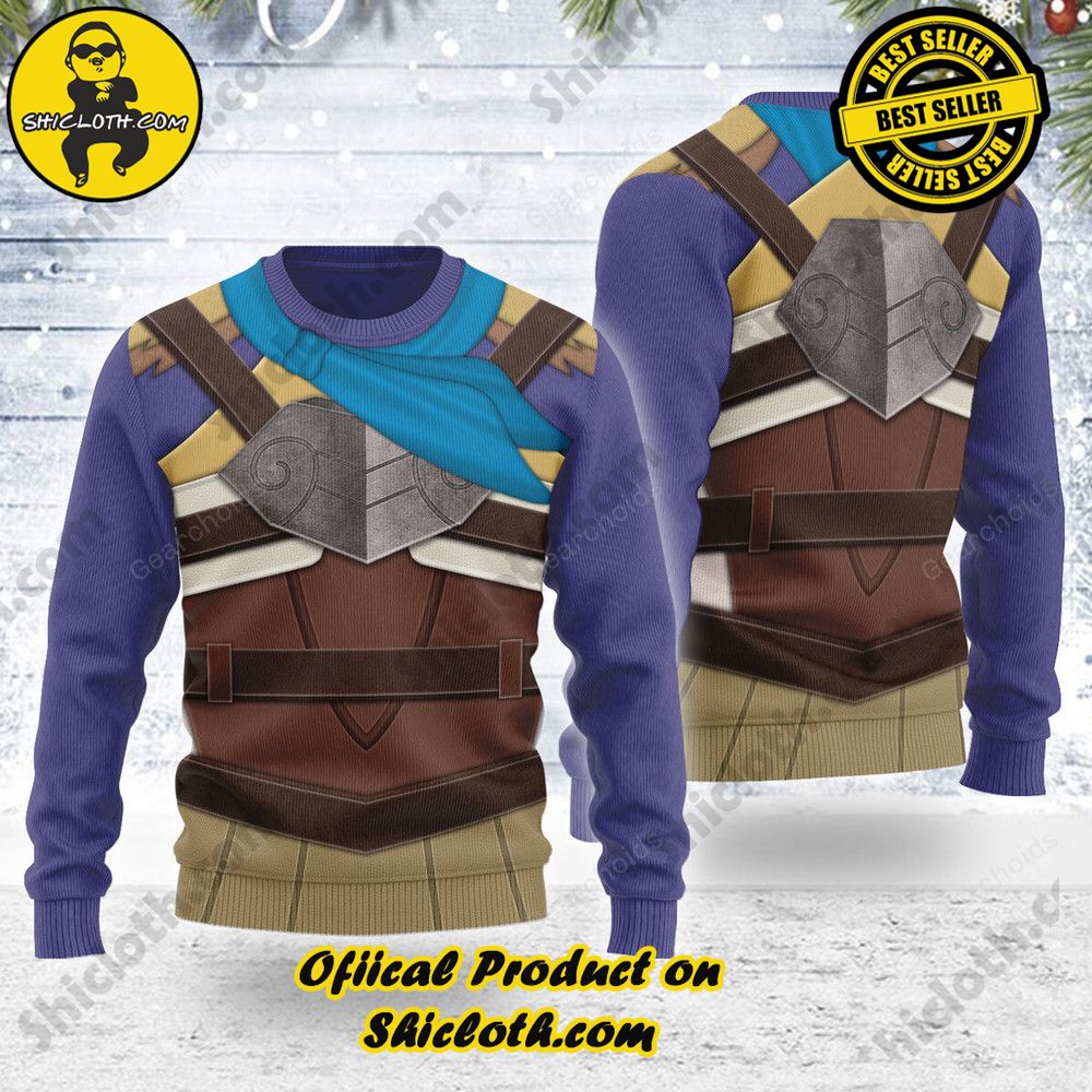 Wrap Up in Style: Shicloth's Enchanting Christmas Sweater Collection 130 Revali Themed Costume Unisex Christmas Wool Sweater