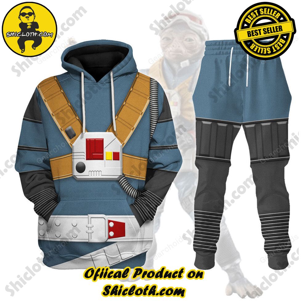 Galactic Glam: Unveiling the Stellar Collection of Star Wars Outfit Costumes by Shiclothshop 43 Rio Durant's Costume Hoodie Sweatshirt T-Shirt Sweatpants