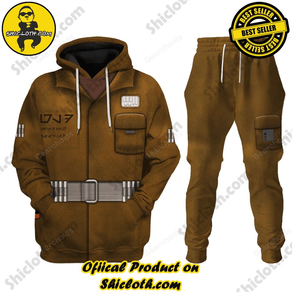 Hot Limited Unveiling the Stellar Collection of Star Wars Outfit Costumes by Shiclothshop 15 Rose Tico Costume Hoodie Sweatshirt T-Shirt Sweatpants