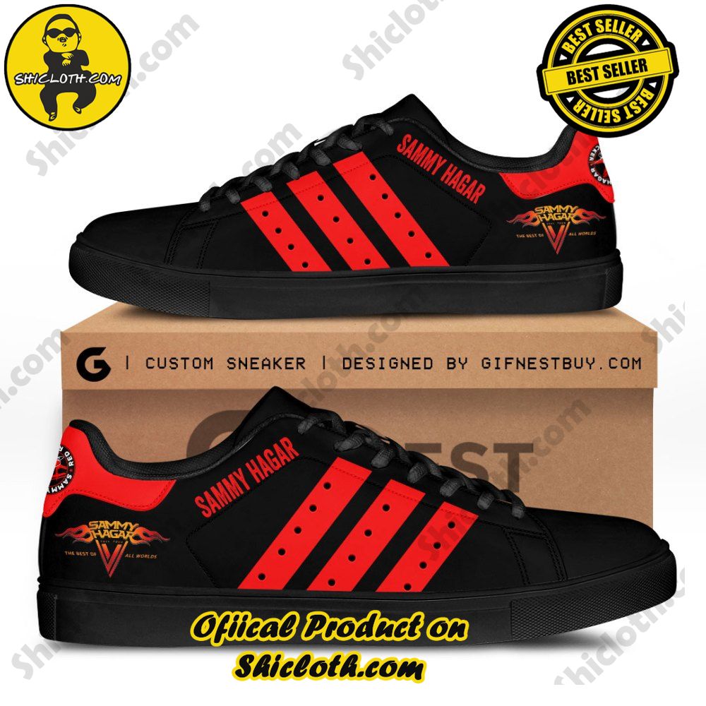 Step into Style: Shiclothshop's Stan Smith Shoes – The Perfect Gift for the Sport Enthusiast 50 Sammy Hagar Adidas Stan Smith Shoes Ver 3
