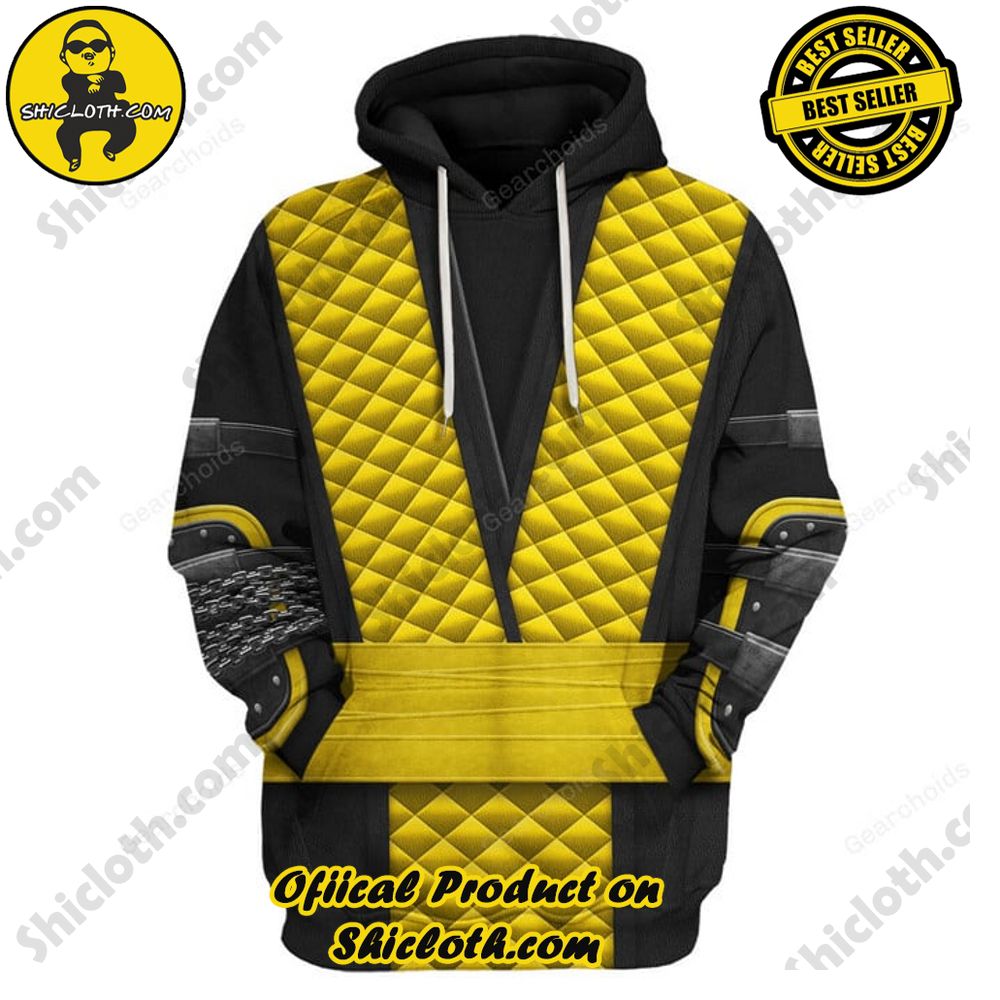 Scorpion Costume Hoodie Sweatshirt T-Shirt Tracksuit 4 Scorpion Costume Hoodie Sweatshirt T-Shirt Tracksuit - Image 4