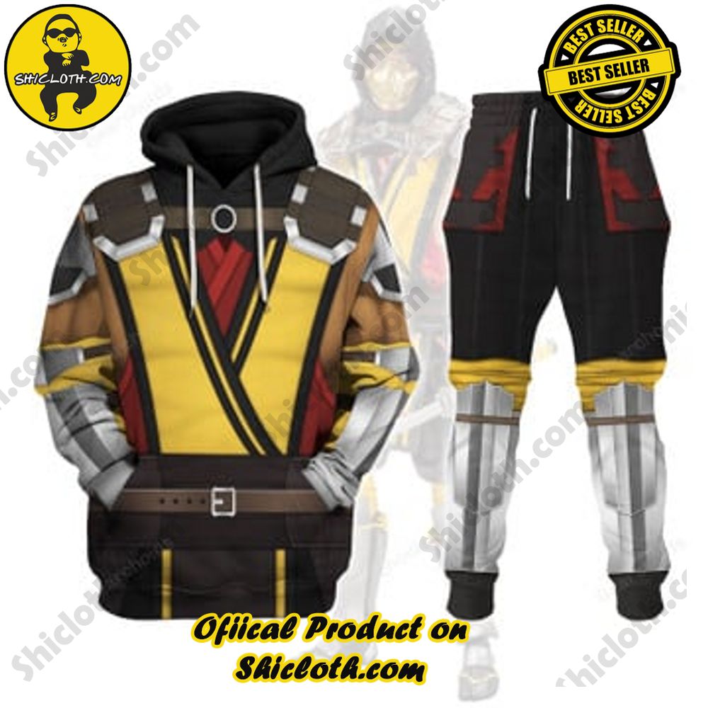 Scorpion XI Costume Hoodie Sweatshirt T-Shirt Tracksuit