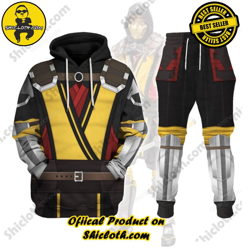 Scorpion XI Costume Hoodie Sweatshirt T-Shirt Tracksuit Version 2