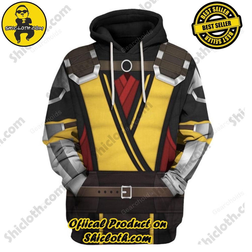 Scorpion XI Costume Hoodie Sweatshirt T-Shirt Tracksuit Version 2 4 Scorpion XI Costume Hoodie Sweatshirt T-Shirt Tracksuit Version 2 - Image 4