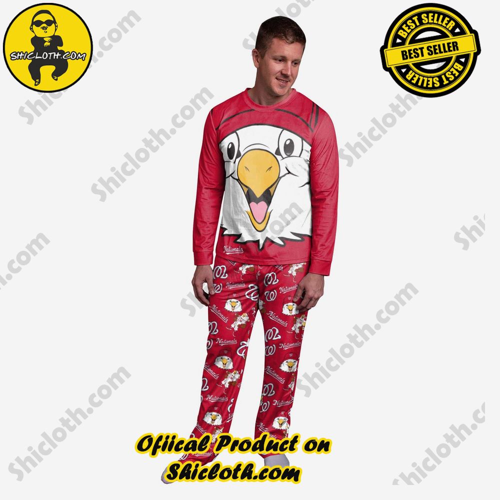 Hot Hot Hot Shiclothshop's Pajamas Sets: Affordable Elegance and Uncompromised Quality 15 Screech Washington Nationals Mascot Pajamas
