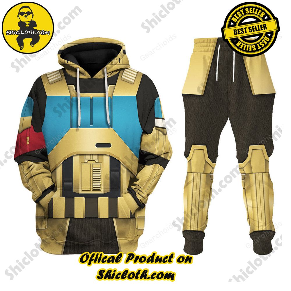 Galactic Glam: Unveiling the Stellar Collection of Star Wars Outfit Costumes by Shiclothshop 46 Shore Troopers Costume Hoodie Sweatshirt T-Shirt Sweatpants