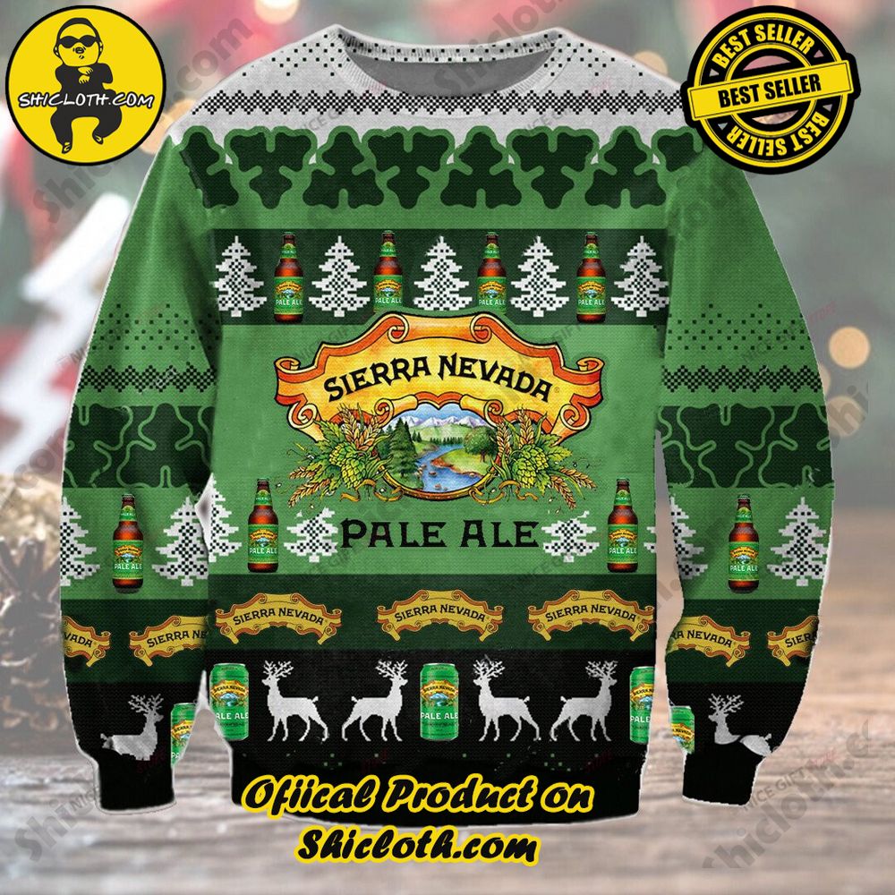 Hot Trending Wrap Up in Style: Shicloth's Enchanting Christmas Sweater Collection 70 Sierra Nevada Christmas Ugly Sweater