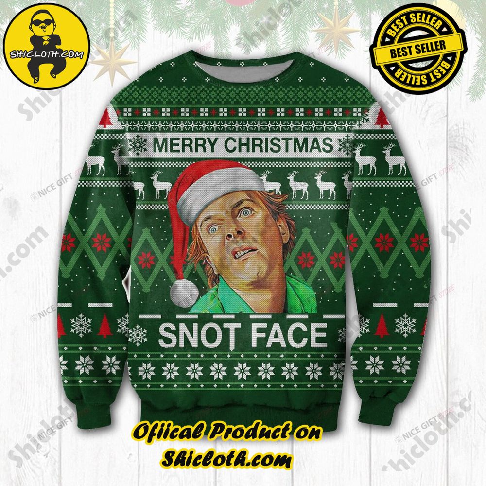 Hot Trending Wrap Up in Style: Shicloth's Enchanting Christmas Sweater Collection 74 Snot Face Christmas Ugly Sweater