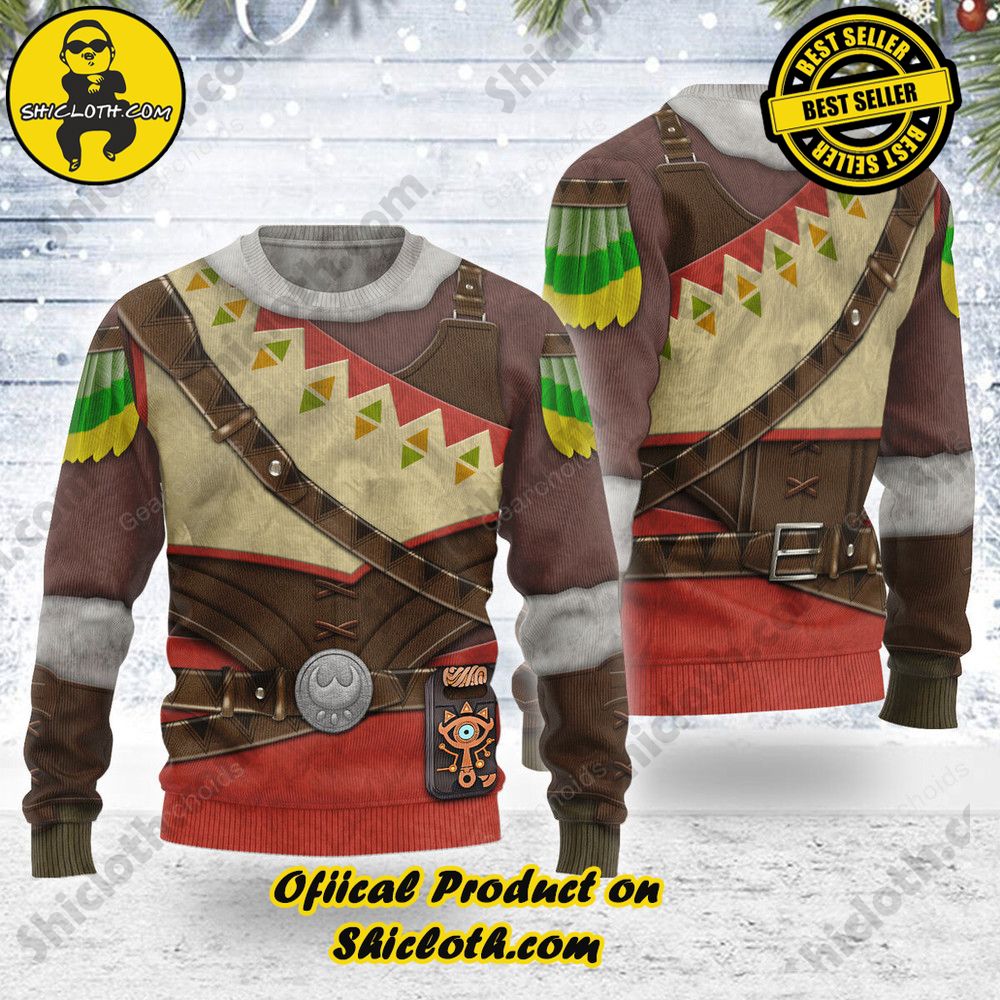 Wrap Up in Style: Shicloth's Enchanting Christmas Sweater Collection 134 Snowquill Armor Themed Costume Unisex Christmas Wool Sweater