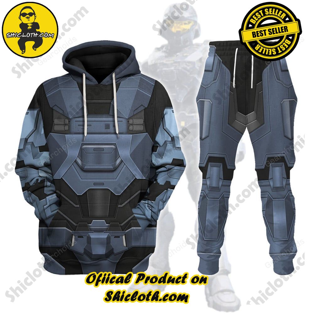 Master the Style Universe: Unveiling Shiclothshop's Halo-Themed Apparel Collection 12 Spartan Griffin Costume Hoodie Sweatshirt T-Shirt Zip Hoodie Sweatpants