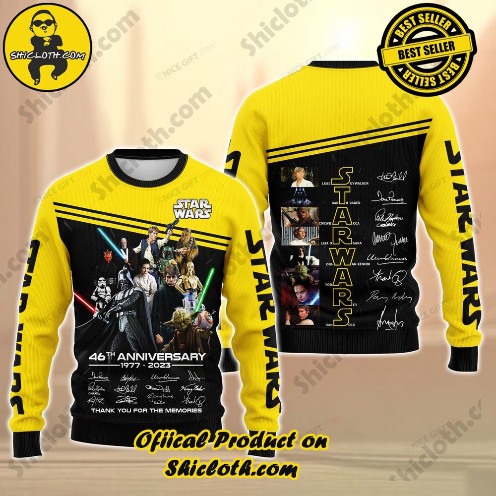 Best Seller Wrap Up in Style: Shicloth's Enchanting Christmas Sweater Collection 94 Star Wars 46th Anniversary Christmas Ugly Sweater