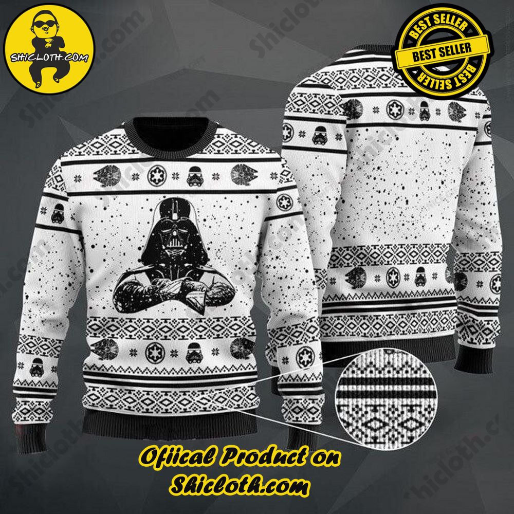 Wrap Up in Style: Shicloth's Enchanting Christmas Sweater Collection 34 Star Wars Darth Vader Stormtrooper Christmas Ugly Sweater