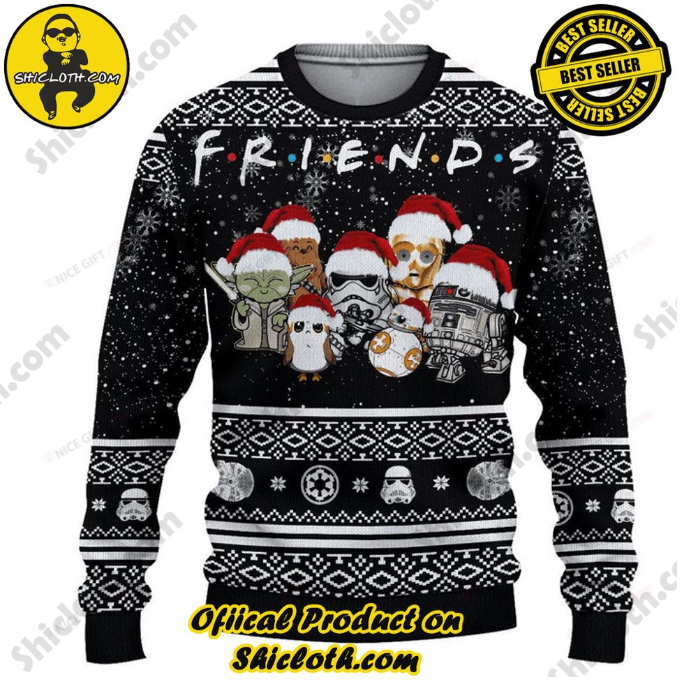 Wrap Up in Style: Shicloth's Enchanting Christmas Sweater Collection 45 Star Wars The Mandalorian (Your Name) Christmas Ugly Sweater