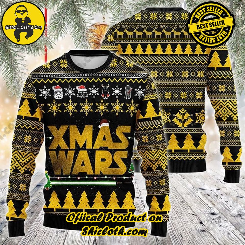 Wrap Up in Style: Shicloth's Enchanting Christmas Sweater Collection 50 Star Wars Xmas Wars Christmas Ugly Sweater