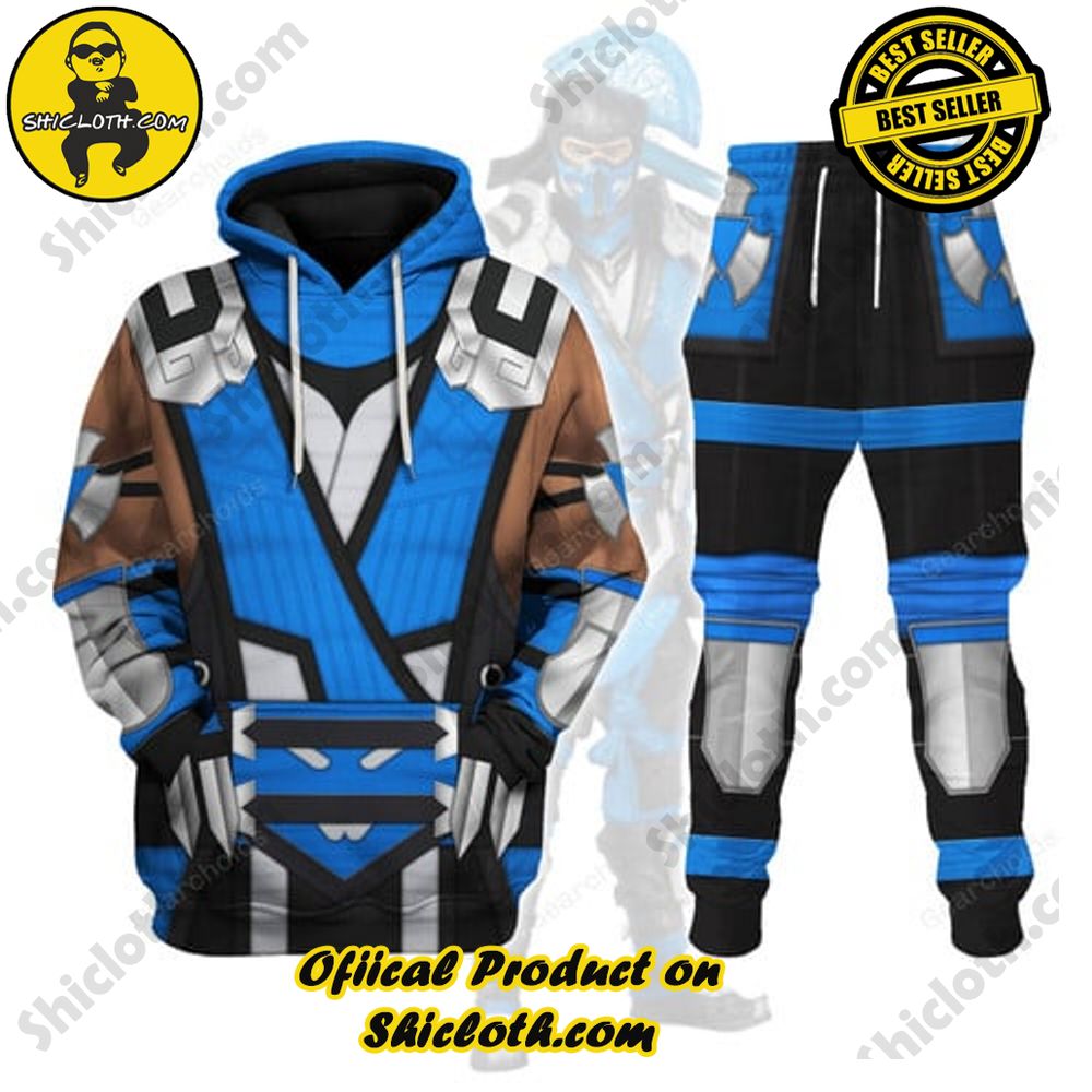 Sub-Zero XI Costume Hoodie Sweatshirt T-Shirt Tracksuit