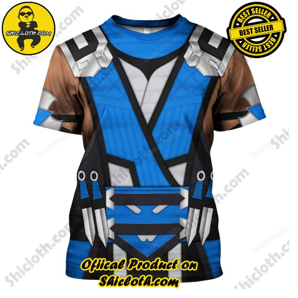 Sub-Zero XI Costume Hoodie Sweatshirt T-Shirt Tracksuit 3 Sub-Zero XI Costume Hoodie Sweatshirt T-Shirt Tracksuit - Image 3