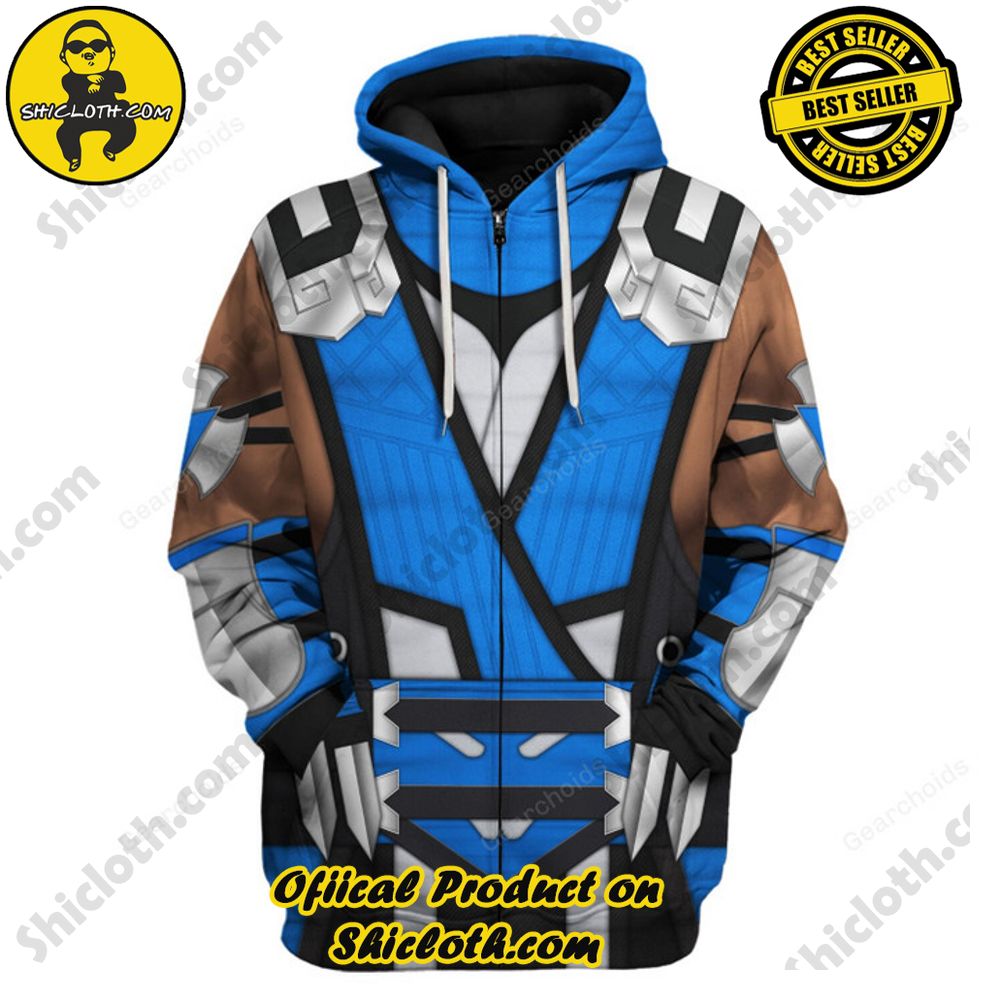 Sub-Zero XI Costume Hoodie Sweatshirt T-Shirt Tracksuit 4 Sub-Zero XI Costume Hoodie Sweatshirt T-Shirt Tracksuit - Image 4