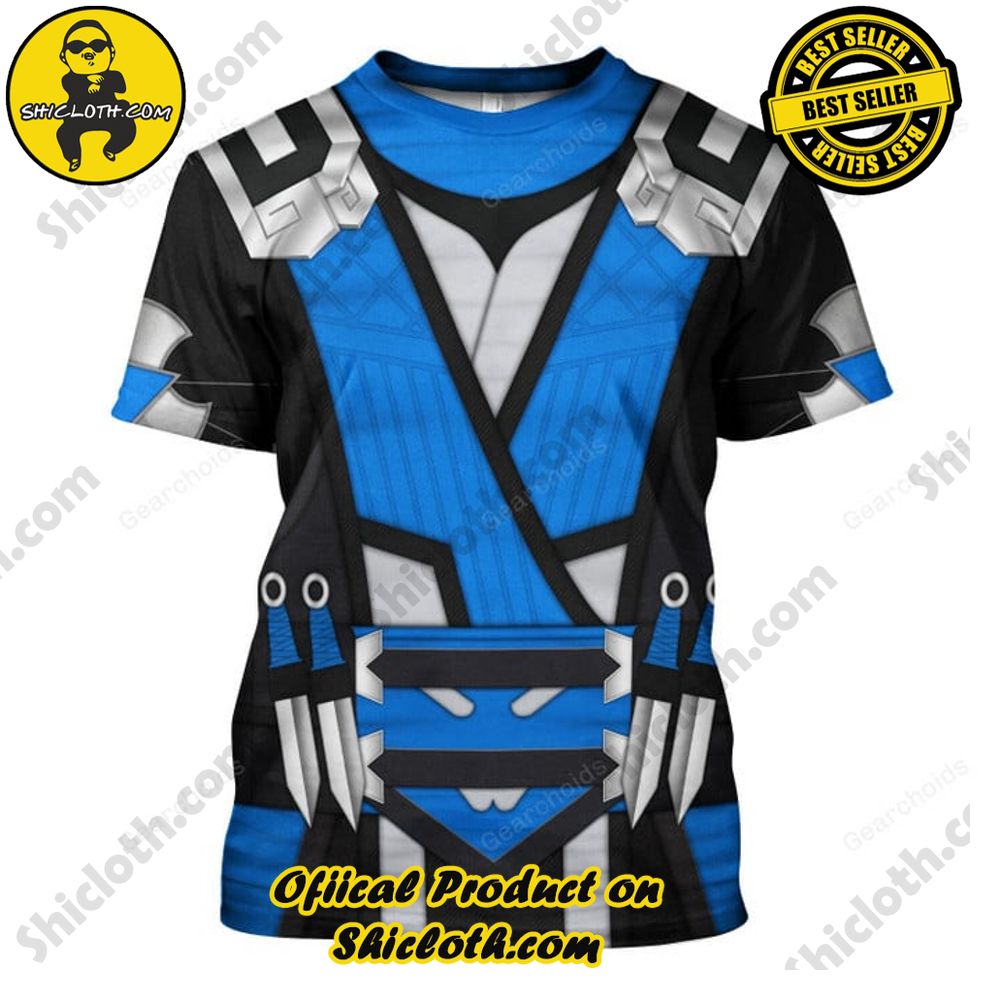 Sub-Zero XI Costume Hoodie Sweatshirt T-Shirt Tracksuit Version 2 6 Sub-Zero XI Costume Hoodie Sweatshirt T-Shirt Tracksuit Version 2 - Image 6