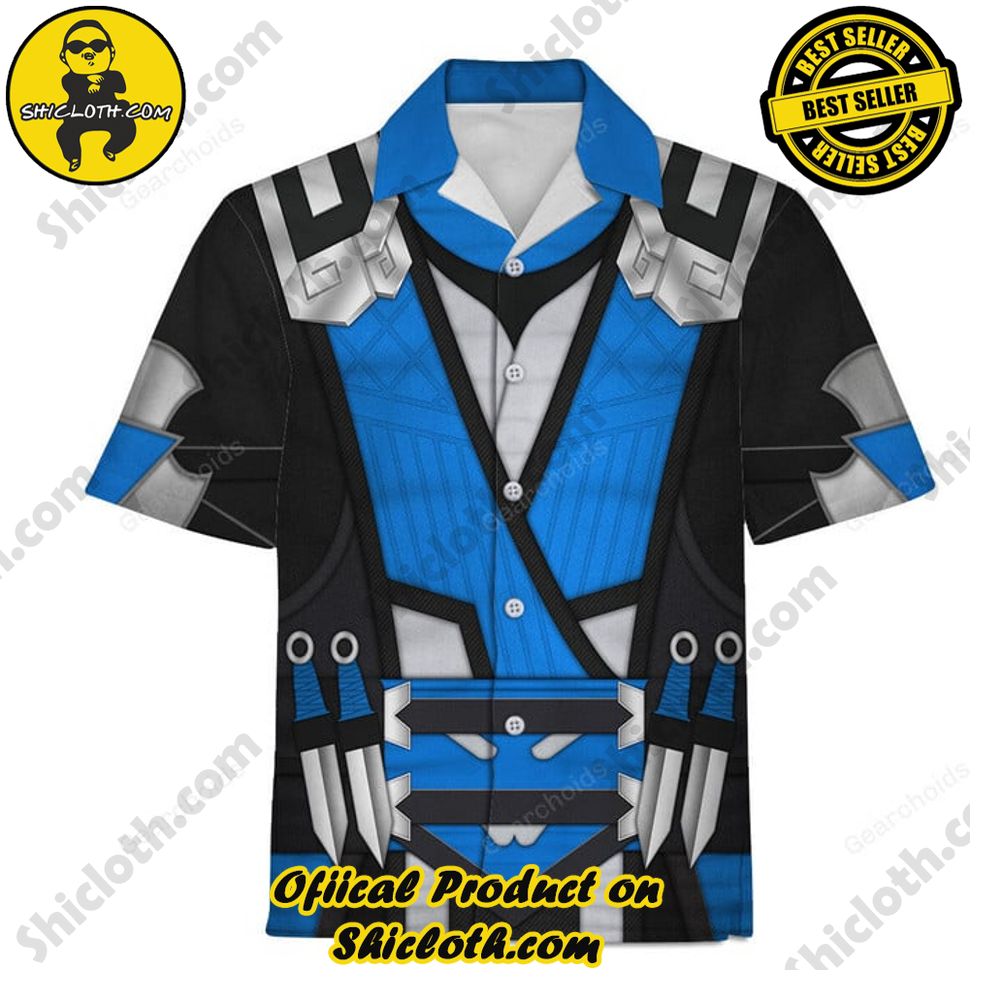 Sub-Zero XI Costume Hoodie Sweatshirt T-Shirt Tracksuit Version 2 7 Sub-Zero XI Costume Hoodie Sweatshirt T-Shirt Tracksuit Version 2 - Image 7