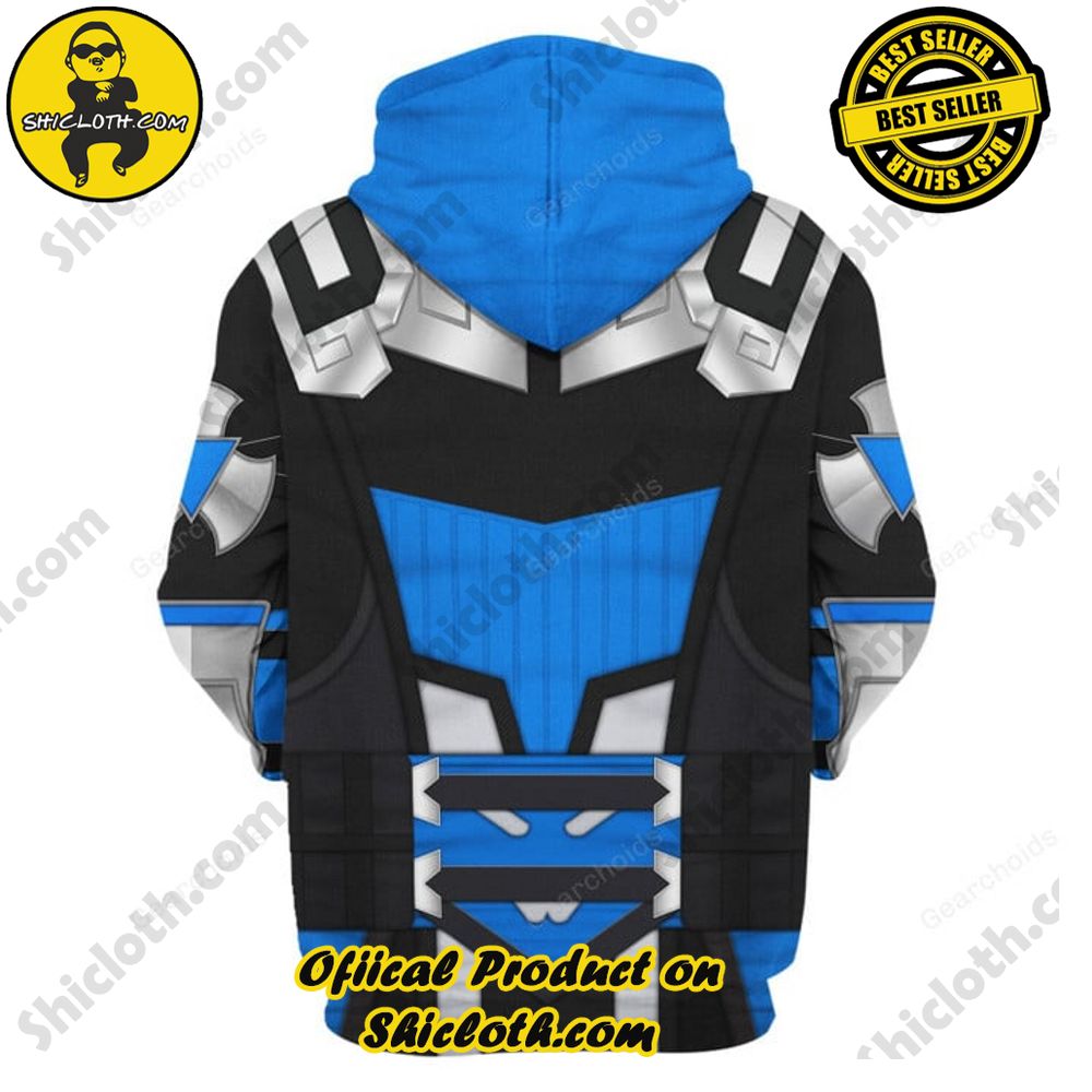 Sub-Zero XI Costume Hoodie Sweatshirt T-Shirt Tracksuit Version 2 9 Sub-Zero XI Costume Hoodie Sweatshirt T-Shirt Tracksuit Version 2 - Image 9