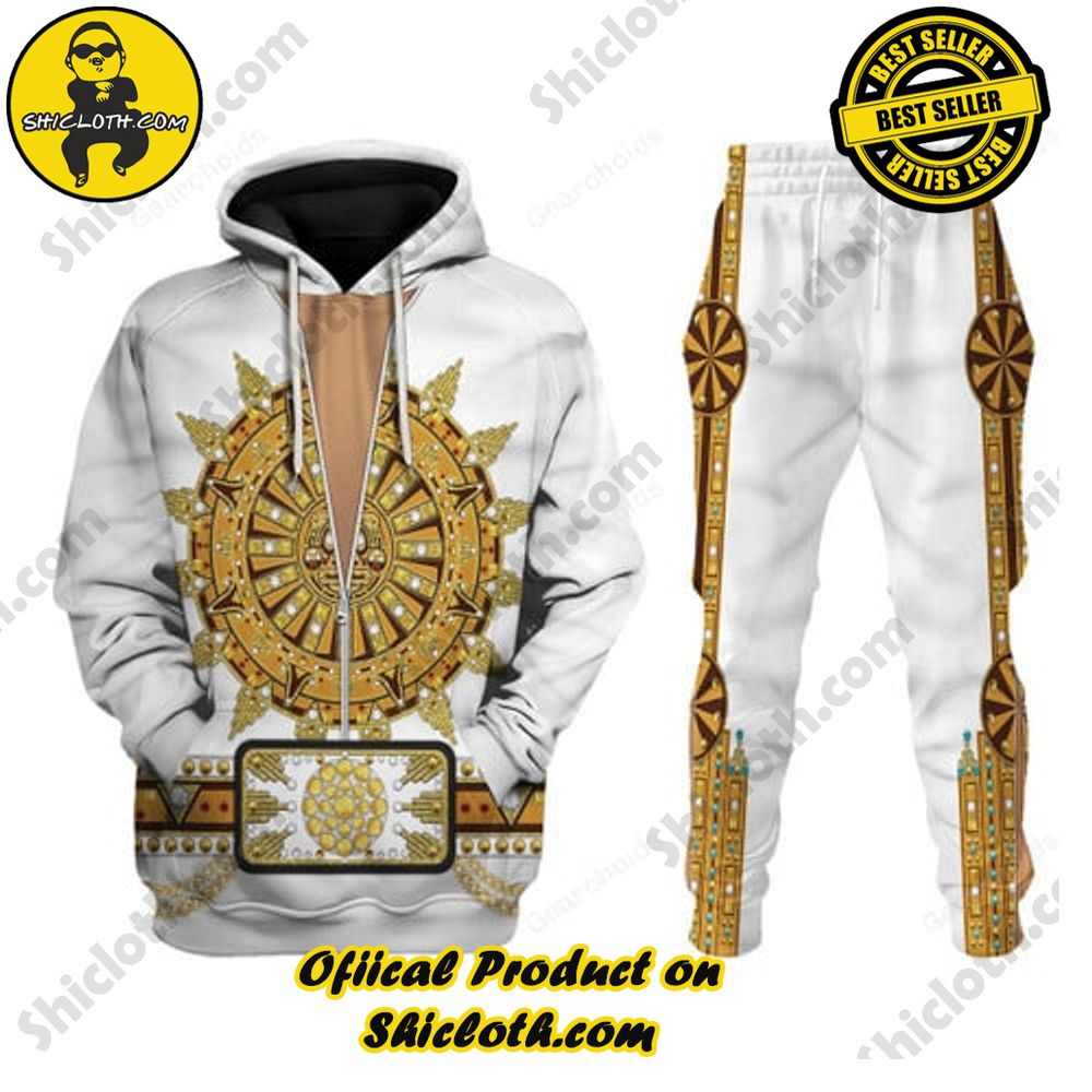 Hot Limited Unveiling the Stellar Collection of Elvis Presley Outfit Costume by Shiclothshop 15 Sun Dial Elvis Sweat Suit Costume Hoodie Sweatshirt T-Shirt Sweatpants