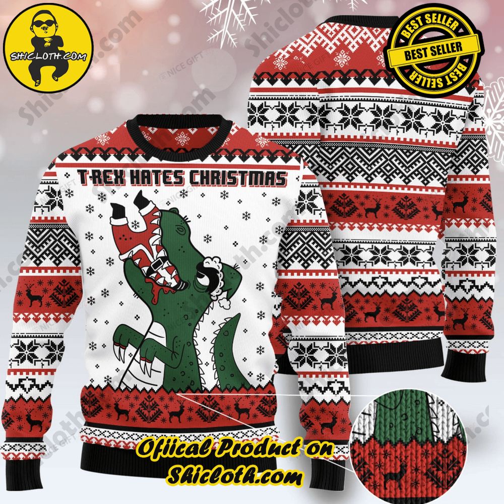 Best Seller Wrap Up in Style: Shicloth's Enchanting Christmas Sweater Collection 105 The Grinch Christmas Ugly Sweater