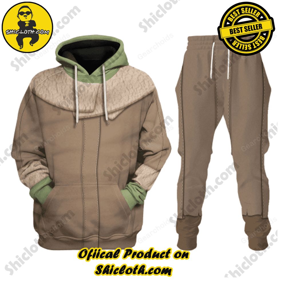 Unveiling the Stellar Collection of Star Wars Outfit Costumes by Shiclothshop 28 The Child Costume Hoodie Sweatshirt T-Shirt Sweatpants