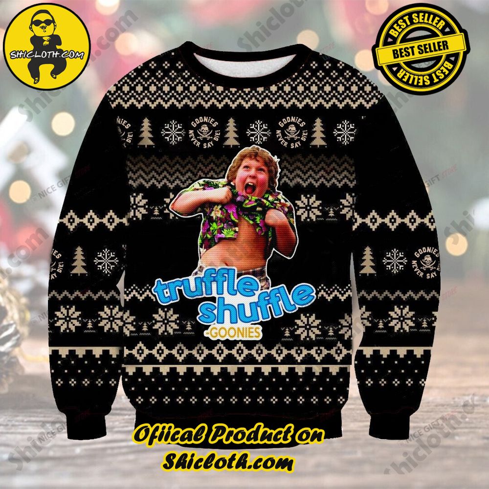 Hot Trending Wrap Up in Style: Shicloth's Enchanting Christmas Sweater Collection 83 The Goonies Christmas Ugly Sweater Version 2