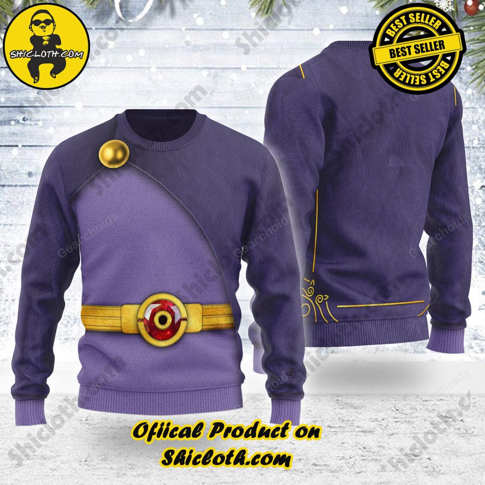 Wrap Up in Style: Shicloth's Enchanting Christmas Sweater Collection 139 Vaati Themed Costume Unisex Christmas Wool Sweater