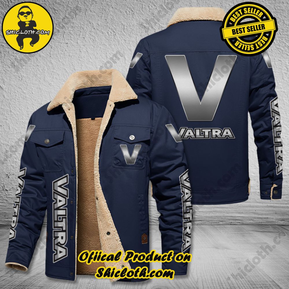 Valtra Custom Fleece Leather Jacket 4 Valtra Custom Fleece Leather Jacket - Image 4