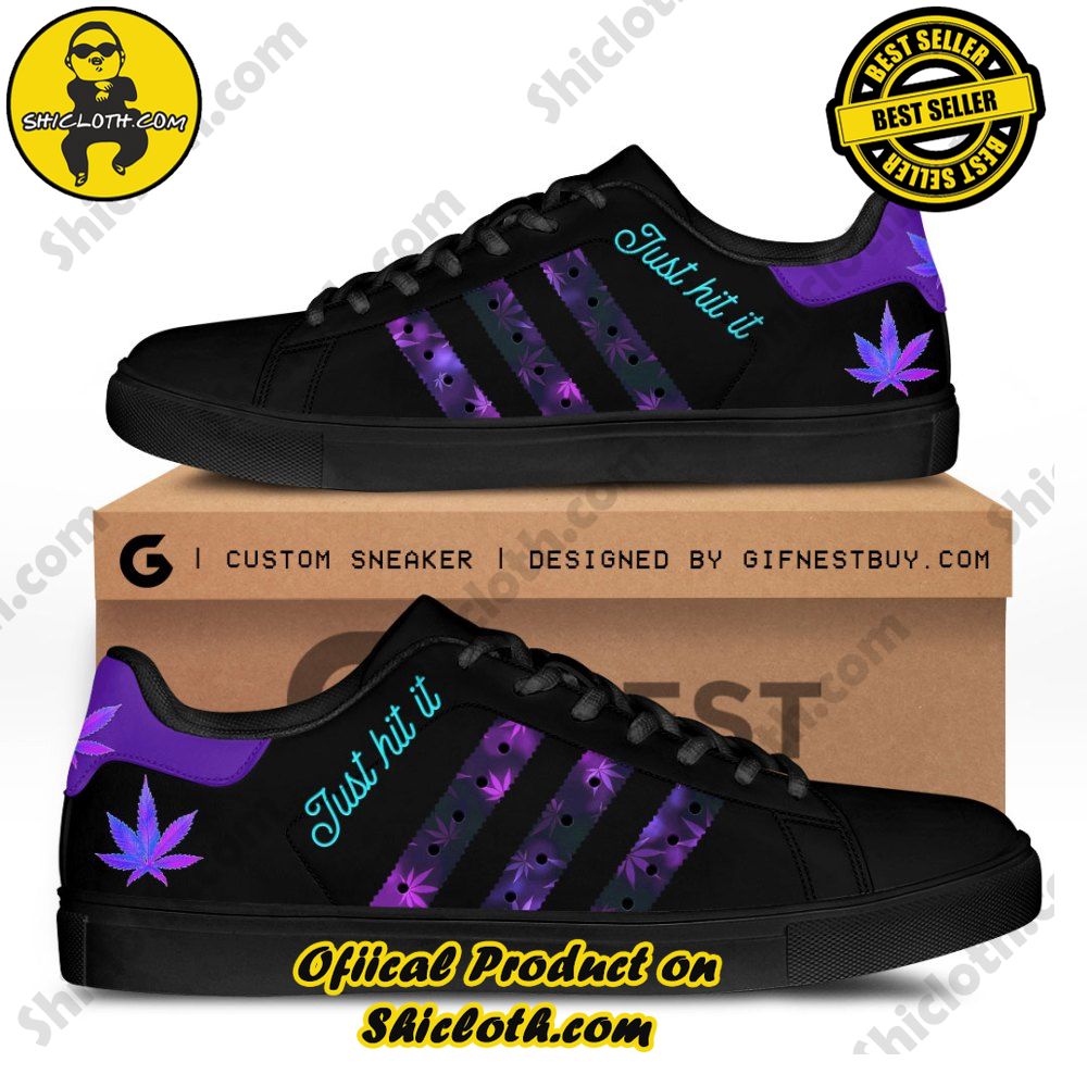 Step into Style: Shiclothshop's Stan Smith Shoes – The Perfect Gift for the Sport Enthusiast 59 Weed Adidas Stan Smith Shoes