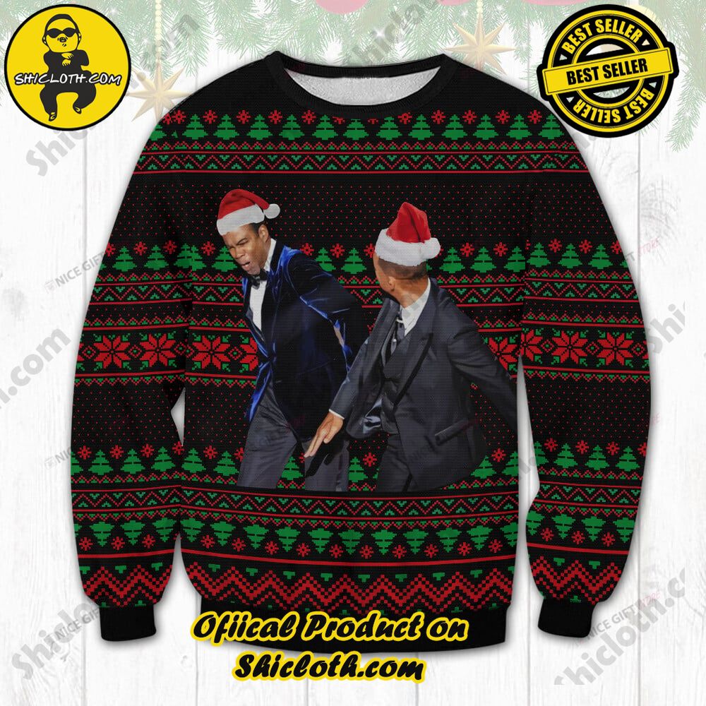 Hot Trending Wrap Up in Style: Shicloth's Enchanting Christmas Sweater Collection 145 Will Smith Christmas Ugly Sweater