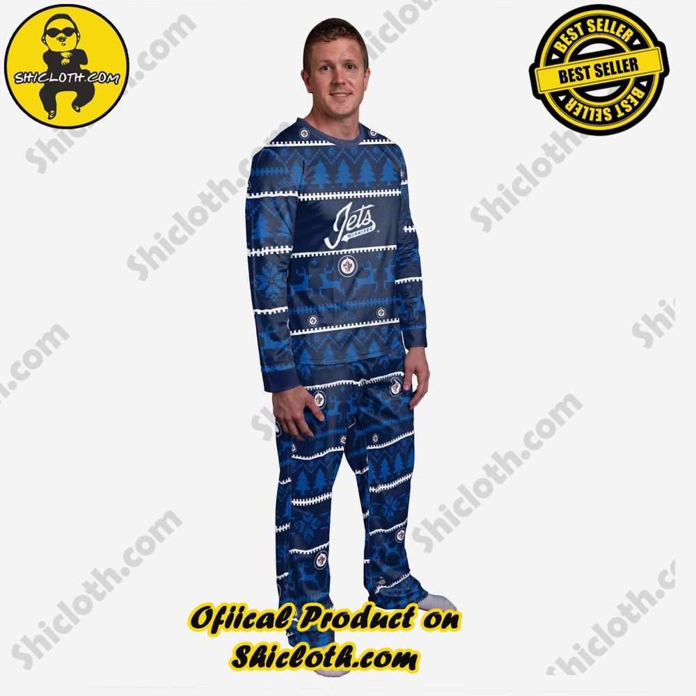 Hot Hot Hot Shiclothshop's Pajamas Sets: Affordable Elegance and Uncompromised Quality 20 Winnipeg Jets Family Holiday Pajamas