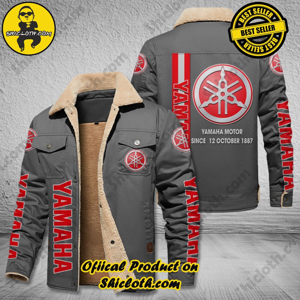 Yamaha Fleece Leather Jacket 3 Yamaha Fleece Leather Jacket - Image 3