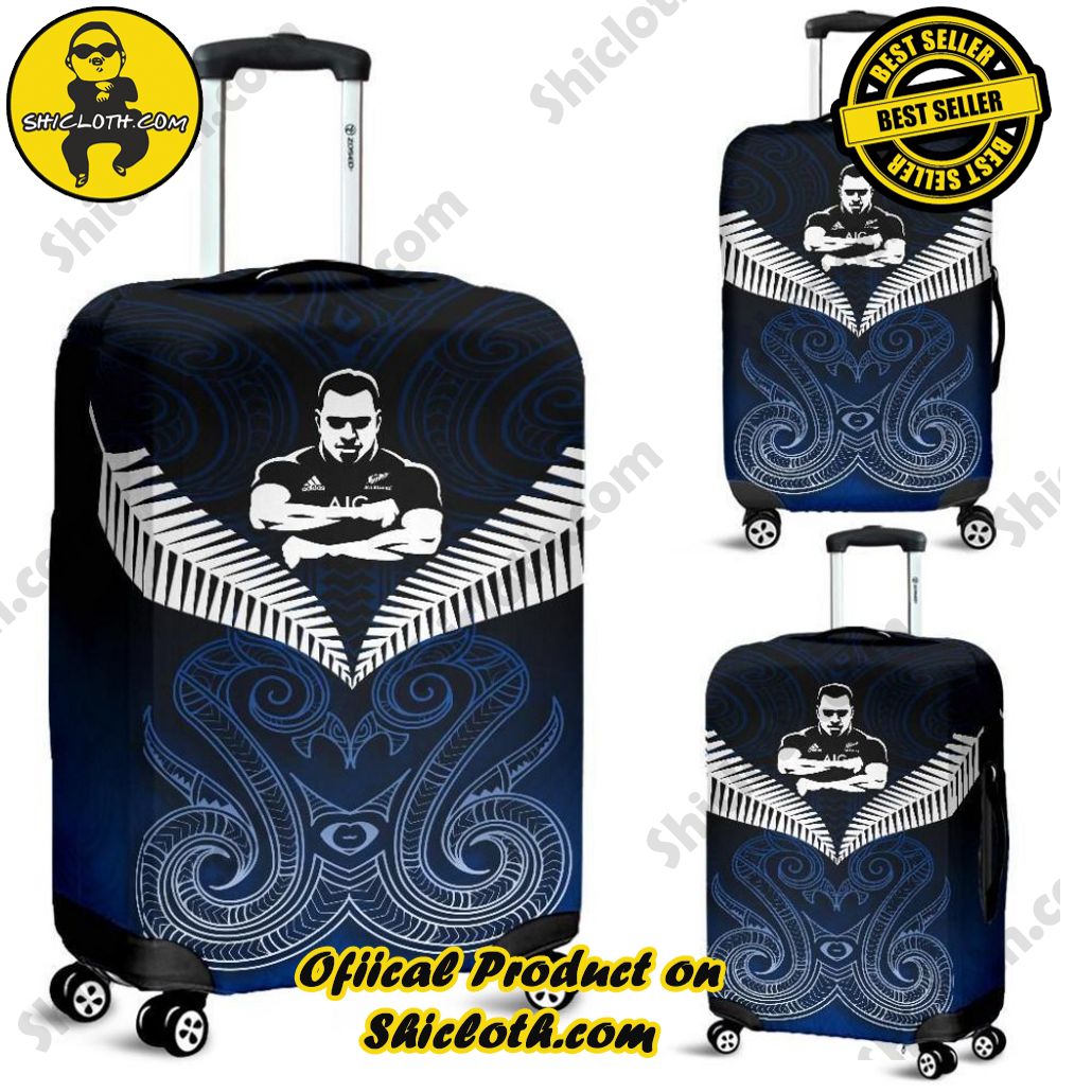 Shicloth Luggage Cover: Elevate Your Travel Style with Protection and Panache 4 All Blacks Fans Luggage Covers New Zealand Rugby Manaia