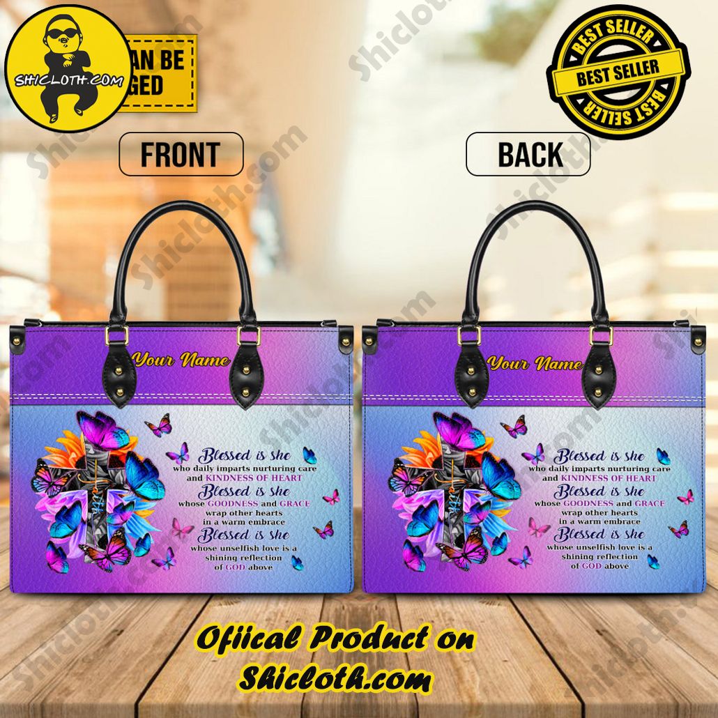 Timeless Elegance: Discover Shicloth's Exquisite Leather Handbag Collection 3 Blessed Is She Customized Leather Handbag