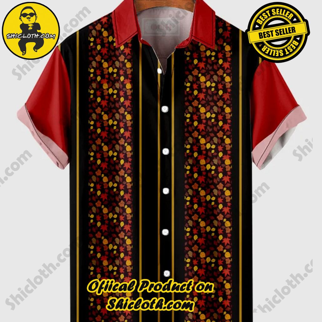 Sway into Summer Bliss with Shiclothshop's Tropical Elegance: The Hawaiian Shirt Collection 26 British Style Retro Stitching Men's Hawaiian Shirt And Short