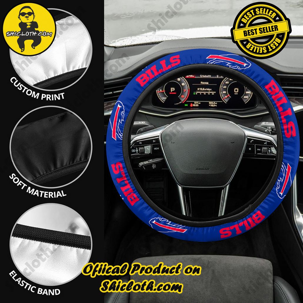 Buffalo Bills Steering Wheel Cover Buffalo Bills Steering Wheel Cover