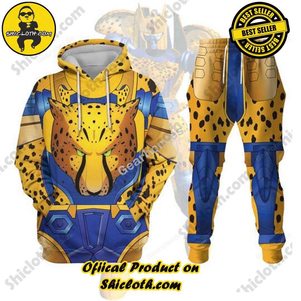 Transform Your Style: Shiclothshop's Futuristic Elegance in the Transformers Outfit Costume Collection 7 Cheetor Costume Cosplay Hoodie Tracksuit