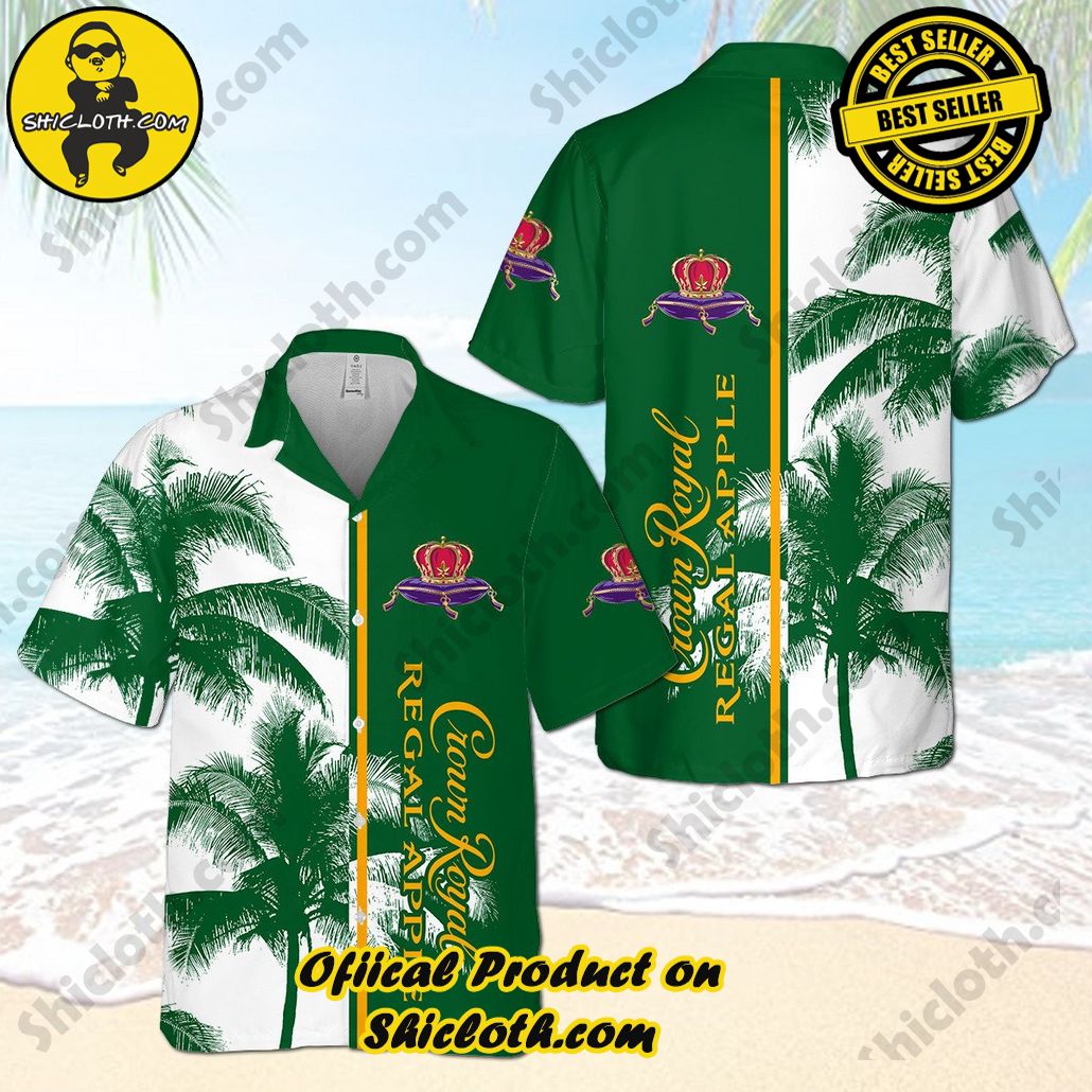 Stay Cool and Stylish: Shicloth's Tropical Button Shirt Collection 21 Crown Royal Apple Hawaiian Shirt
