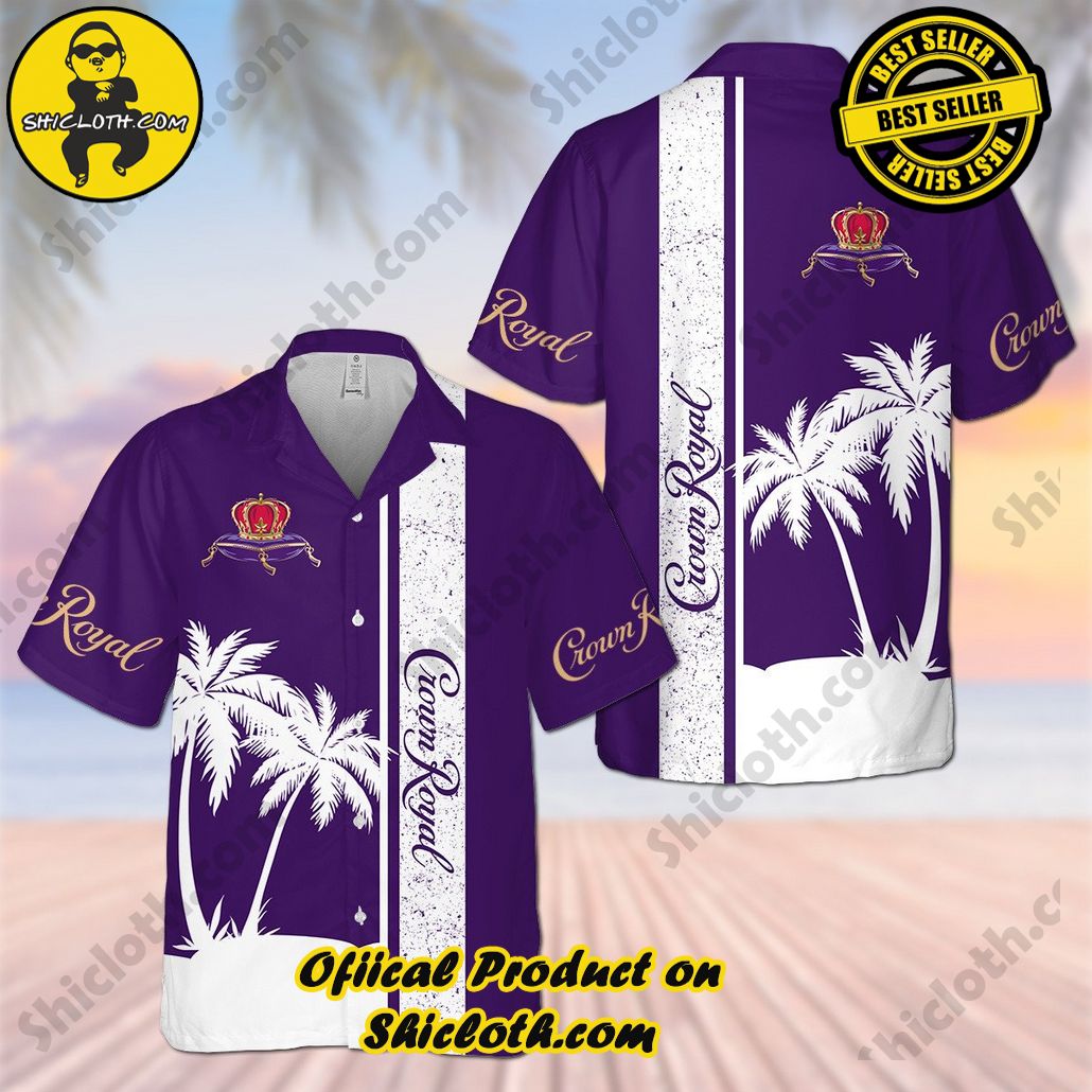 Stay Cool and Stylish: Shicloth's Tropical Button Shirt Collection 24 Crown Royal Hawaiian Shirt Version 3