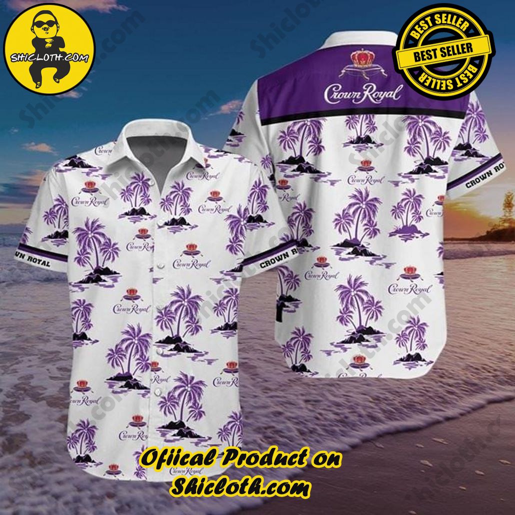Stay Cool and Stylish: Shicloth's Tropical Button Shirt Collection 23 Crown Royal Hawaiian Shirt Version 2