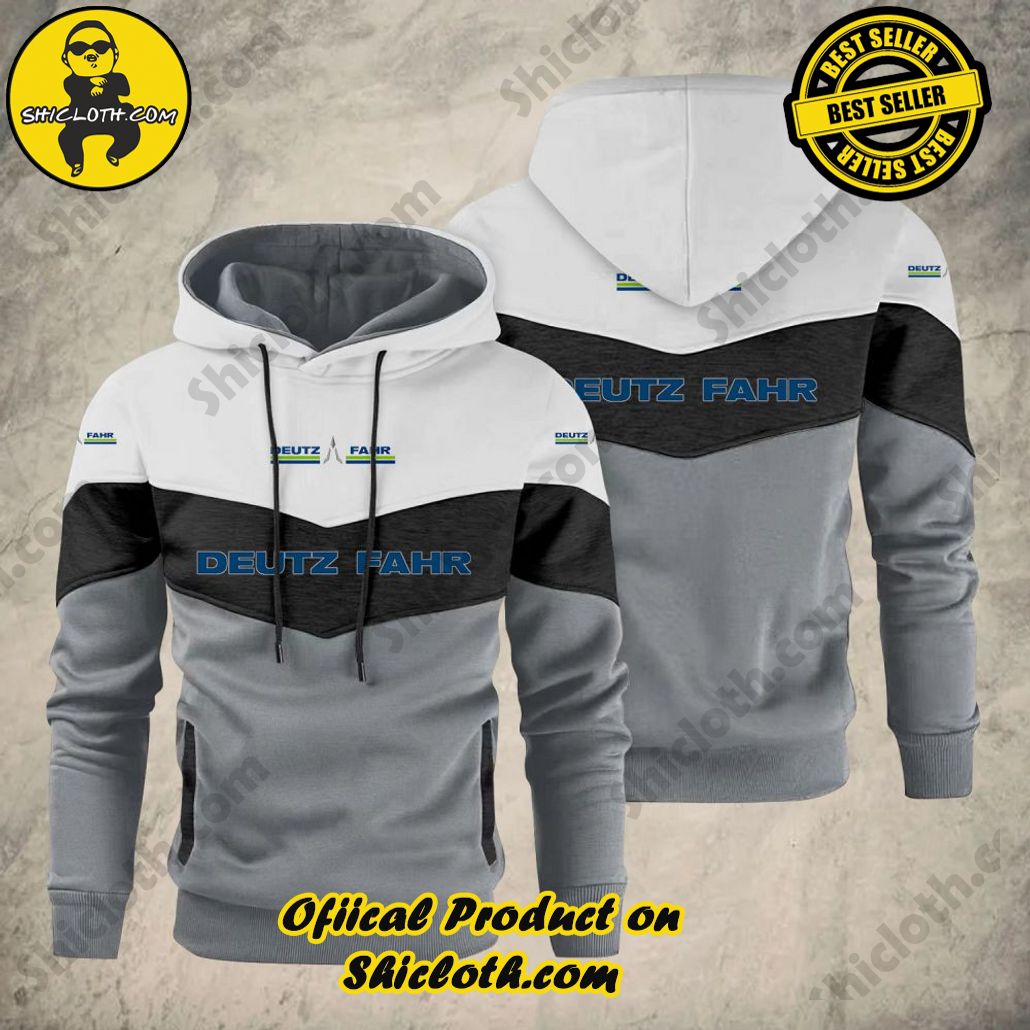 Quilted Elegance: Unveiling Shiclothshop's Patchwork Hoodie Collection 7 Deutz Fahr Tractor Patchwork Hoodie