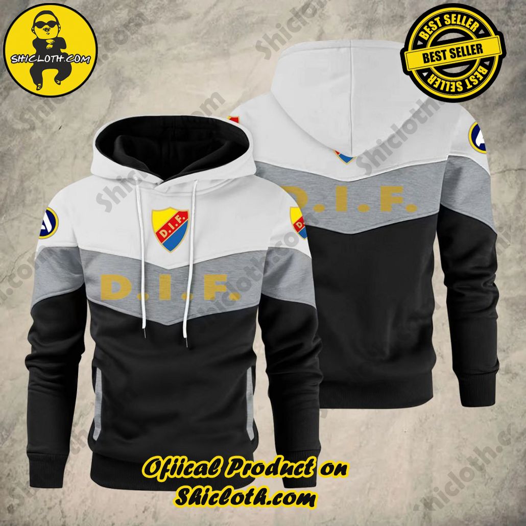 Unveiling Cozy Chic: Shiclothshop's Patchwork Hoodie Collection 7 Djurgardens IF Fotbollsforening Allsvenskan Patchwork Hoodie