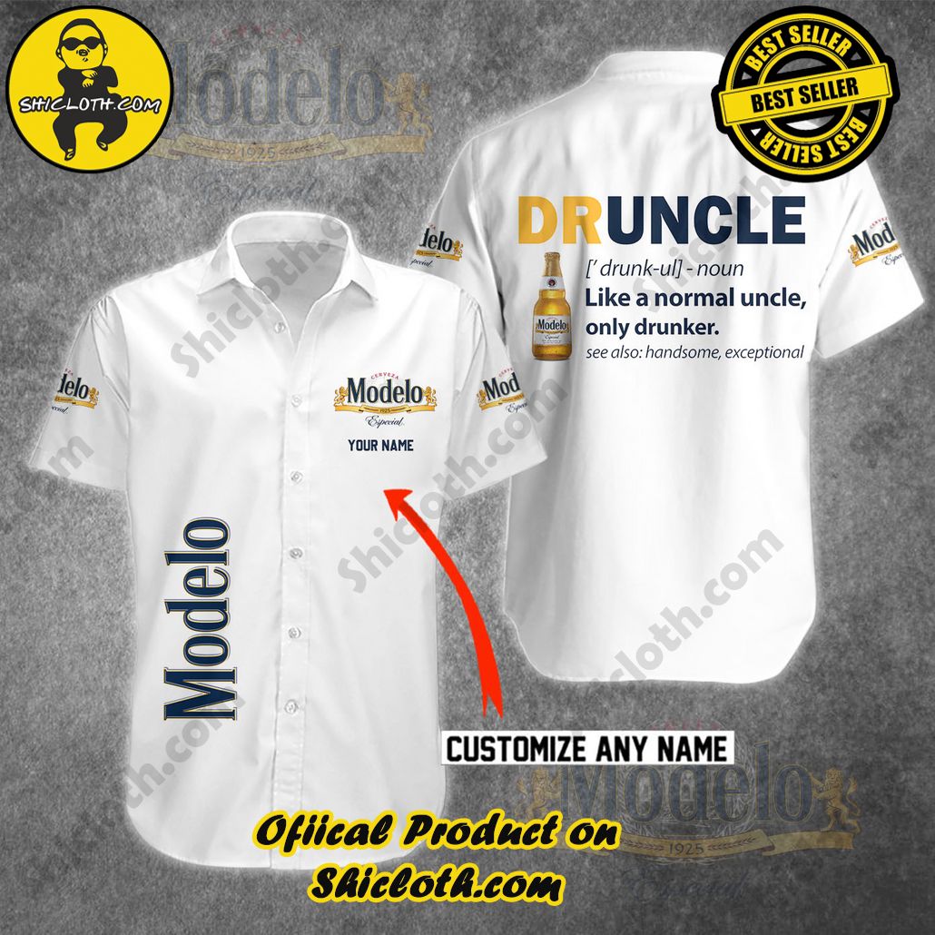 Stay Cool and Stylish: Shicloth's Tropical Button Shirt Collection 28 Druncle Modelo Personalized Button Shirt