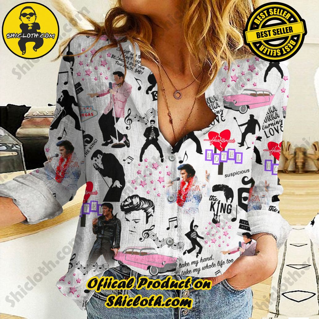Discover Effortless Elegance: Introducing Shicloth's Linen Shirt Collection 14 Elvis Presley 3D Linen Shirt Version 10