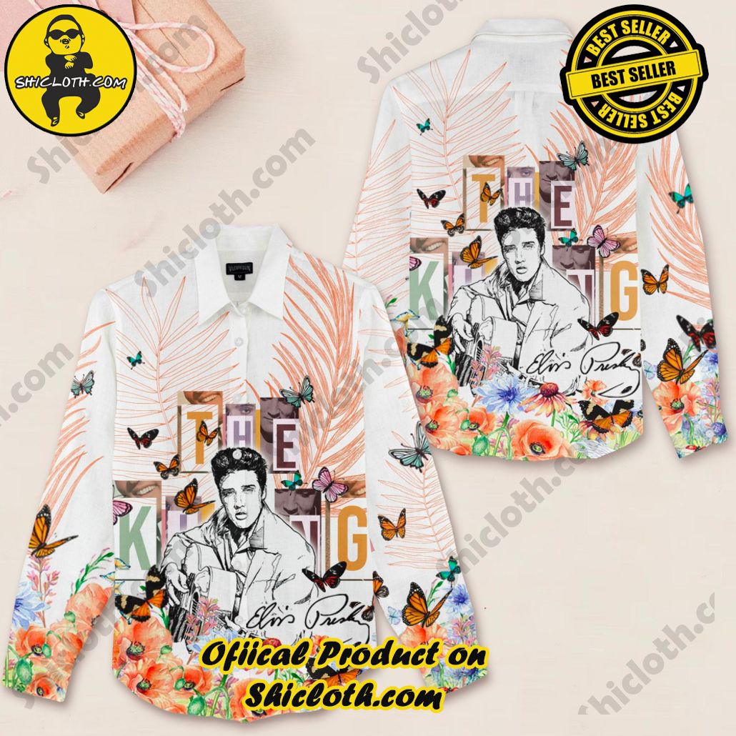 Discover Effortless Elegance: Introducing Shicloth's Linen Shirt Collection 17 Elvis Presley 3D Linen Shirt Version 13