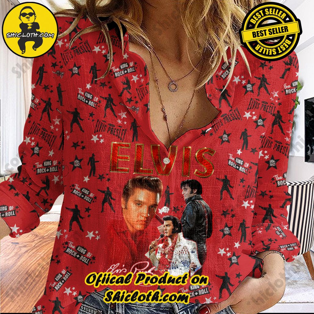 Discover Effortless Elegance: Introducing Shicloth's Linen Shirt Collection 18 Elvis Presley 3D Linen Shirt Version 14